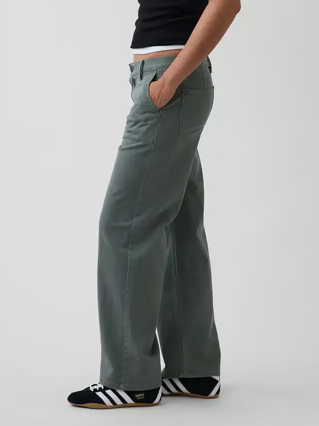 Low Rise '90S Loose Khakis