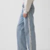 Low Rise '90S Loose Side Stripe Jeans