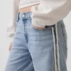 Low Rise '90S Loose Side Stripe Jeans