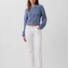 Low Rise '90S Slim Straight Jeans