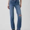 Low Rise '90S Slim Straight Jeans