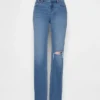 Low Rise '90S Slim Straight Jeans