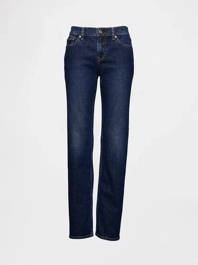 Low Rise '90S Slim Straight Jeans