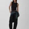 Low Rise Barrel Jeans