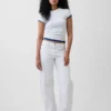 Low Rise Barrel Jeans