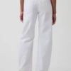 Low Rise Barrel Jeans
