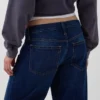Low Rise Barrel Jeans