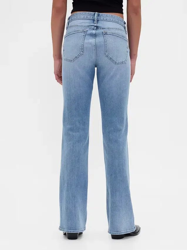 Low Rise Braided Pocket Long & Lean Jeans