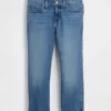 Low Rise Capri Jeans
