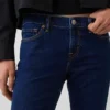Low Rise Capri Jeans