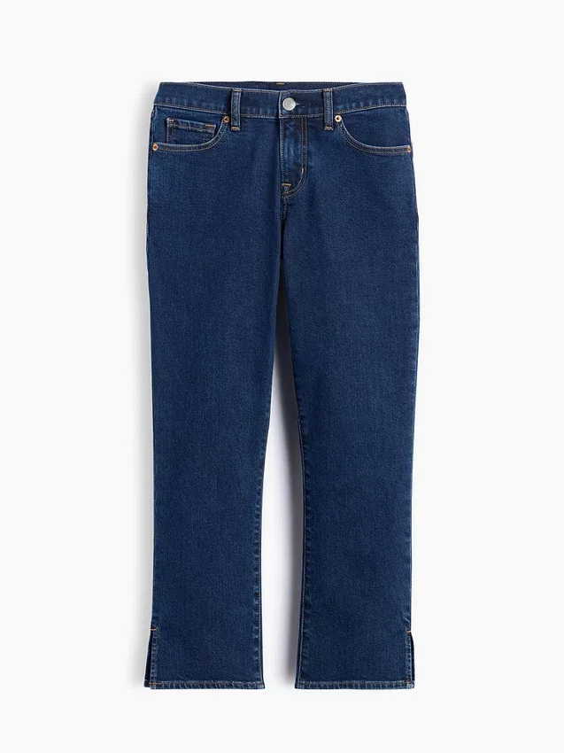 Low Rise Capri Jeans