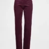 Low Rise Corduroy '90S Slim Straight Pants