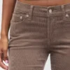Low Rise Corduroy '90S Slim Straight Pants