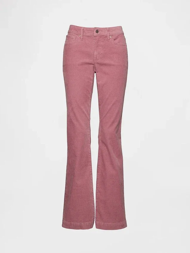 Low Rise Corduroy Long & Lean Jeans