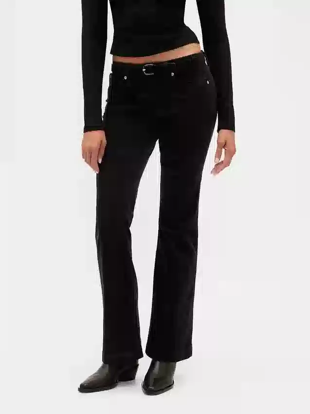 Low Rise Corduroy Long & Lean Pants
