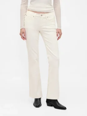 Low Rise Corduroy Long & Lean Pants