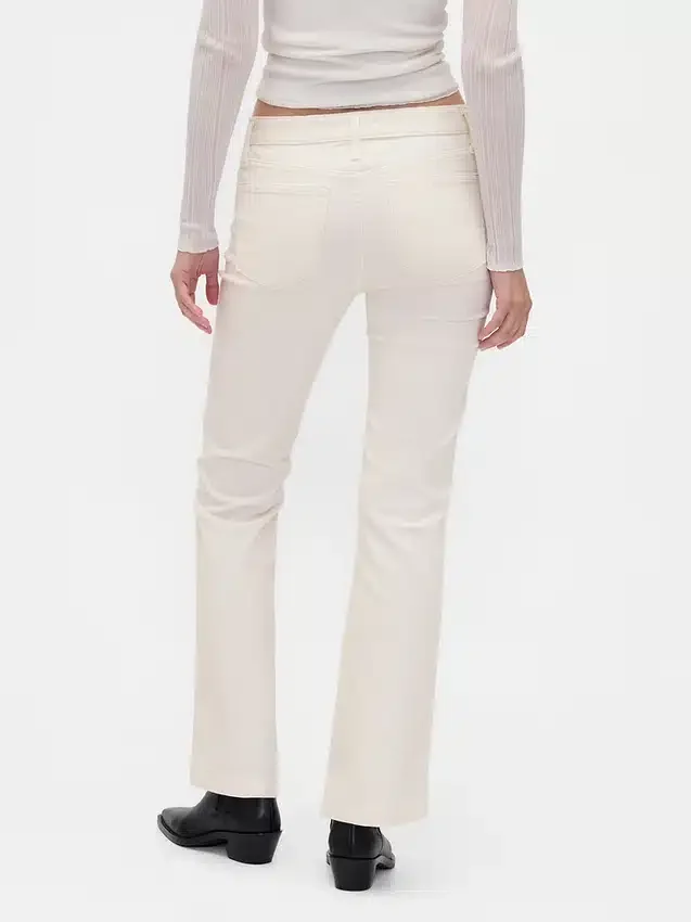 Low Rise Corduroy Long & Lean Pants