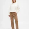 Low Rise Corduroy Long & Lean Pants