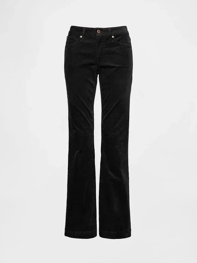 Low Rise Corduroy Long & Lean Pants