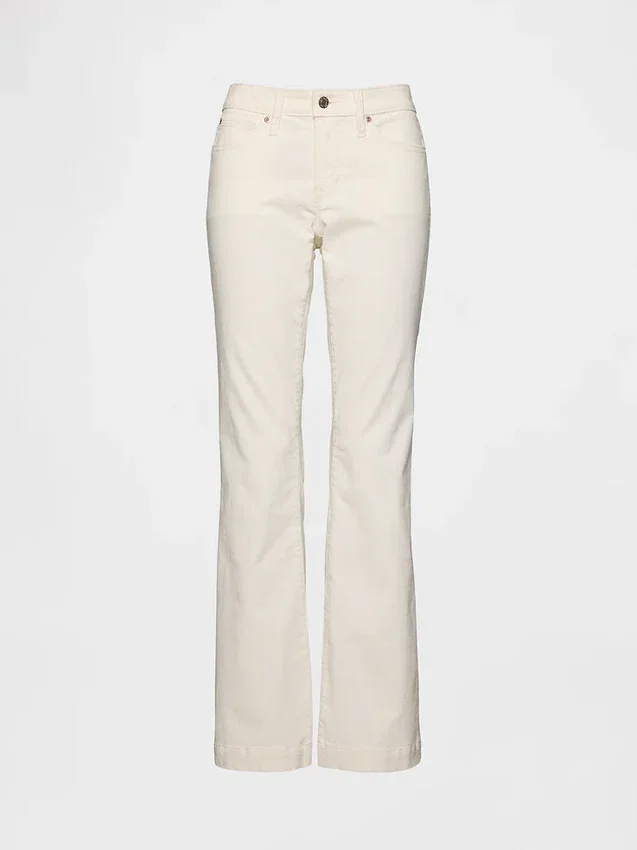 Low Rise Corduroy Long & Lean Pants