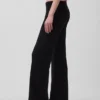 Low Rise Cotton-Blend Boot Sweater Pants