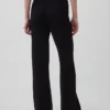 Low Rise Cotton-Blend Boot Sweater Pants