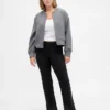 Low Rise Double Knit Flare Pants