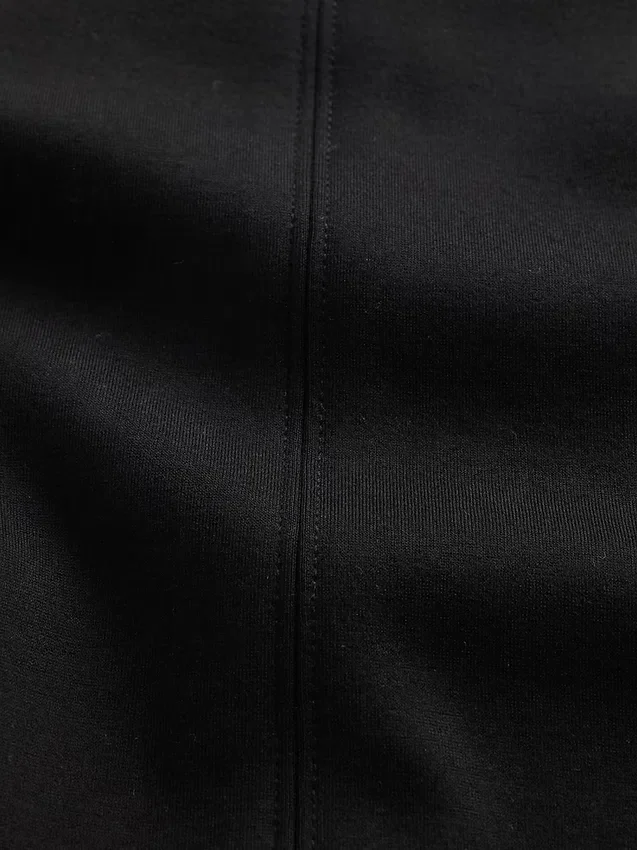 Low Rise Double Knit Flare Pants
