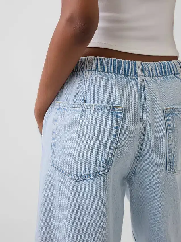 Low Rise Easy '90S Loose Crop Jeans