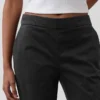Low Rise Fitted Flare Khakis