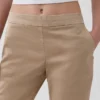 Low Rise Fitted Flare Khakis