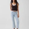 Low Rise Long & Lean Crop Jeans