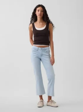Low Rise Long & Lean Crop Jeans