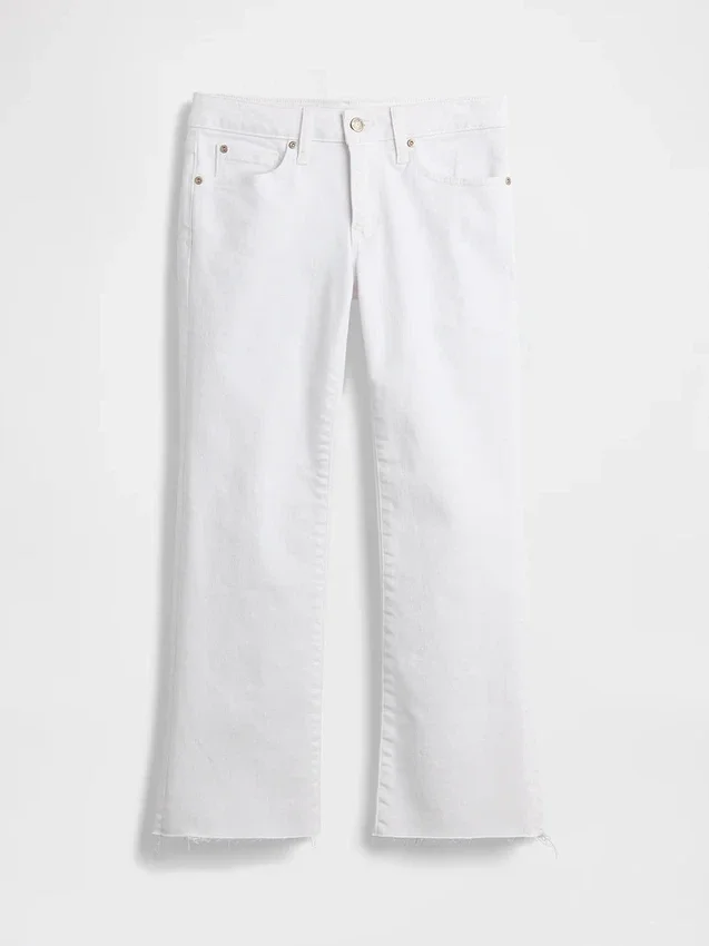 Low Rise Long & Lean Crop Jeans