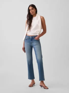 Low Rise Long & Lean Crop Jeans