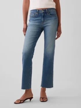 Low Rise Long & Lean Crop Jeans