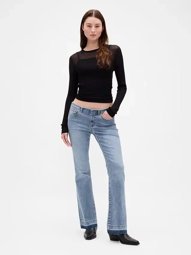 Low Rise Long & Lean Jeans