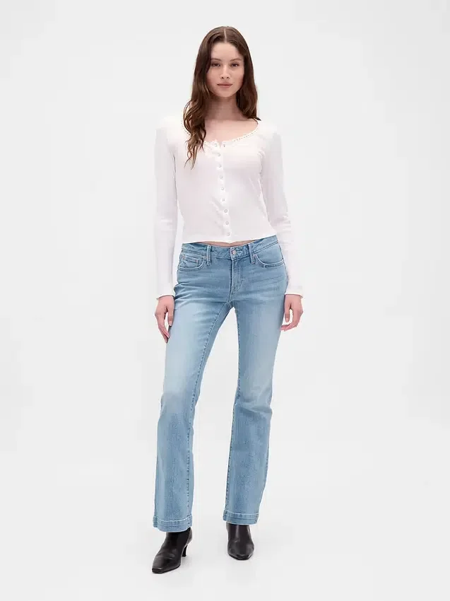 Low Rise Long & Lean Jeans