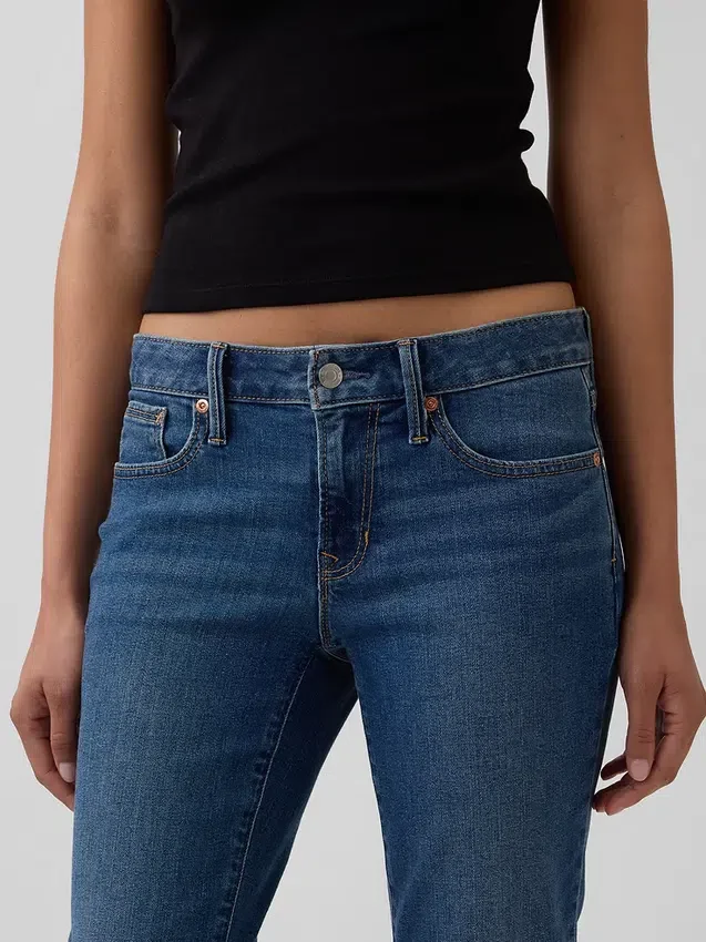 Low Rise Long & Lean Jeans