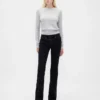 Low Rise Long & Lean Lace-Up Jeans
