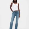 Low Rise Long & Lean Lace-Up Jeans