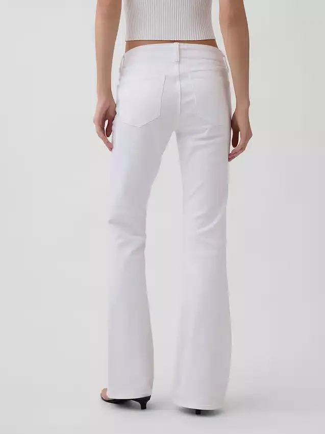 Low Rise Long & Lean Lace-Up Jeans