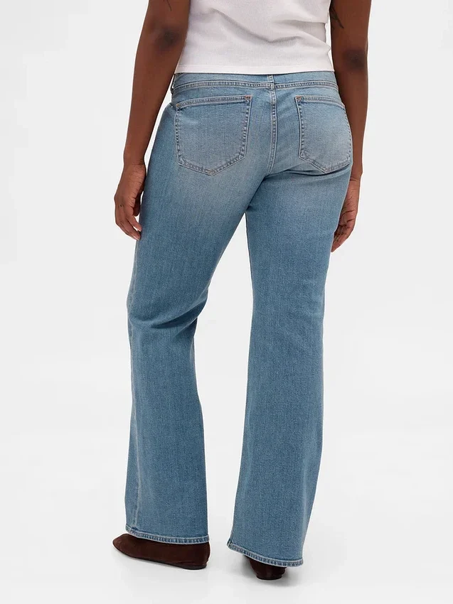 Low Rise Long & Lean Lace-Up Jeans