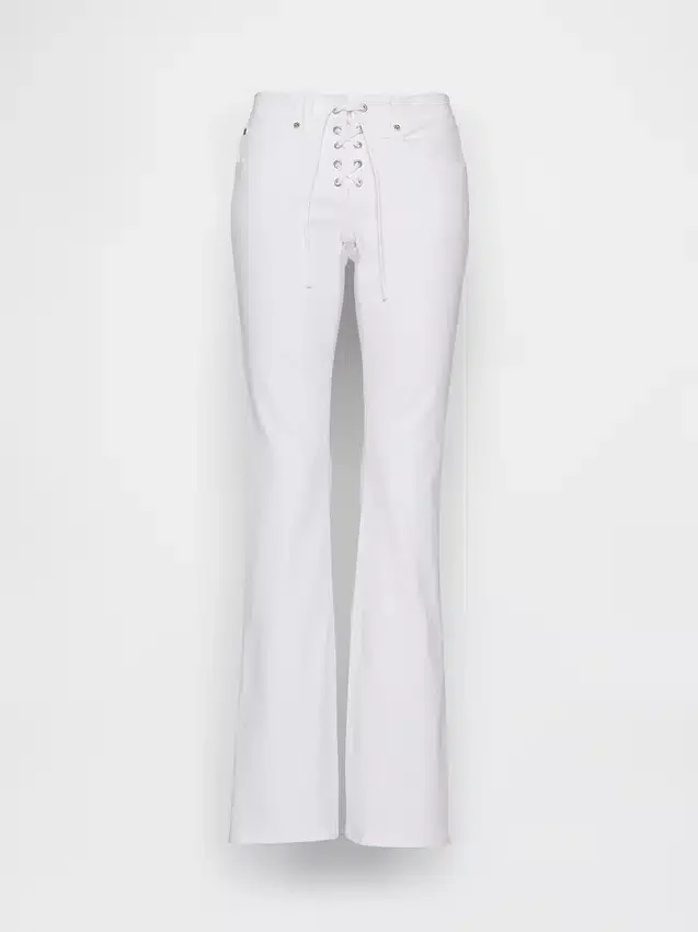 Low Rise Long & Lean Lace-Up Jeans