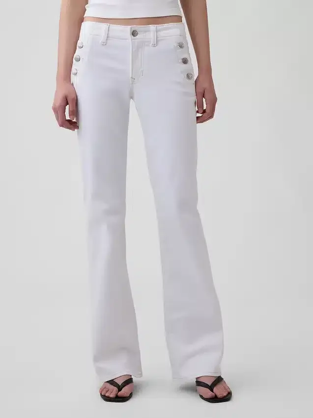 Low Rise Long & Lean Sailor Jeans