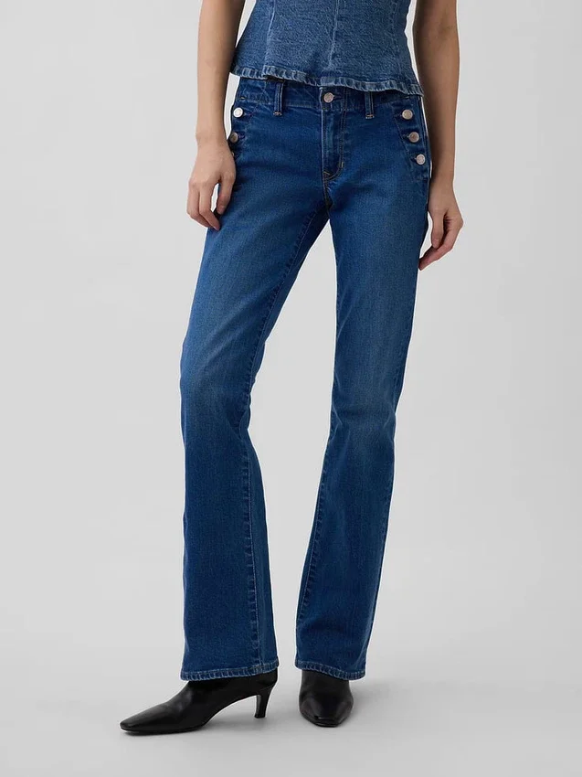 Low Rise Long & Lean Sailor Jeans