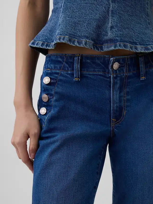 Low Rise Long & Lean Sailor Jeans