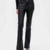 Low Rise Recycled Vegan Leather Long & Lean Pants