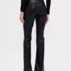 Low Rise Recycled Vegan Leather Long & Lean Pants