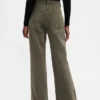 Low Rise Relaxed Flare Khakis